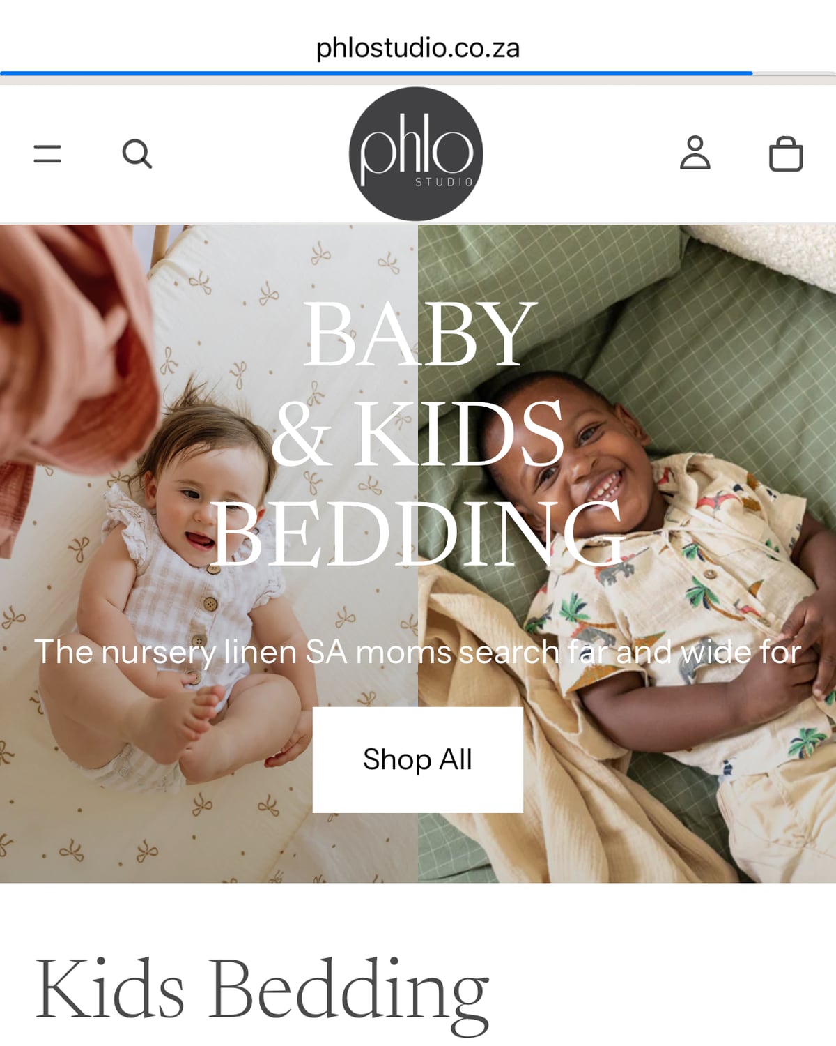 Shopify Optimisation — client photography