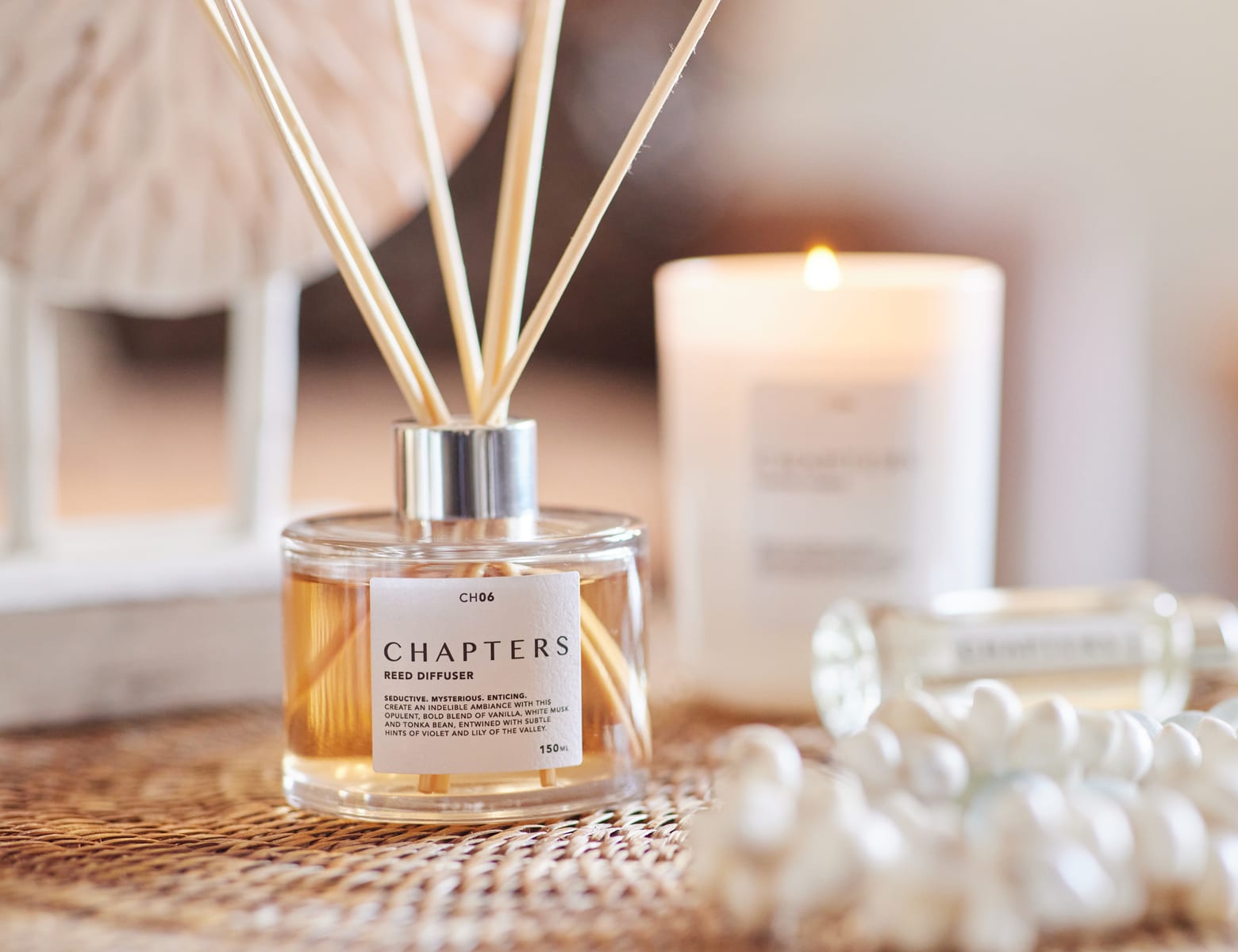 Chapters Home Fragrance — brand photography
